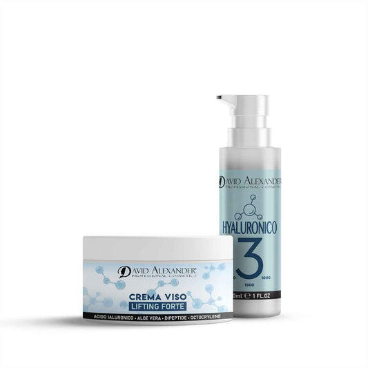 Kit Intensiv Antirid cu Ser cu Acid Hialuronic și Cremă Lifting Forte