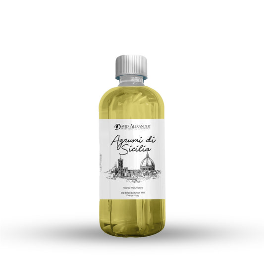 Rezervă Odorizant de Cameră Citrice de Sicilia 500 ml – Prospețime Citrică