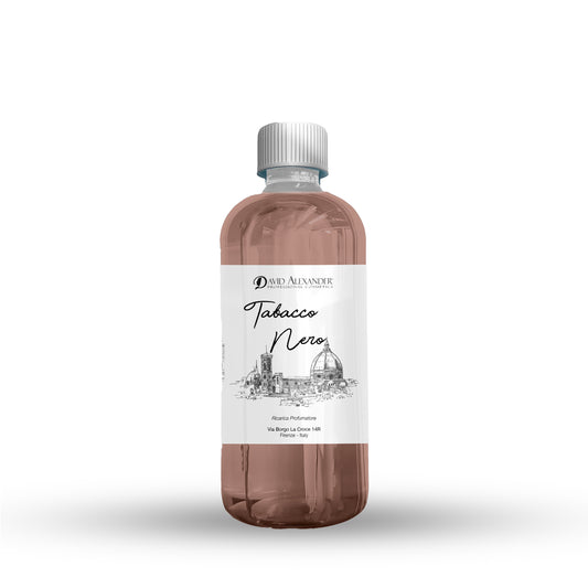 David Alexander Professional Cosmetics  Rezervă Odorizant de Cameră Tutun Negru 500 ml – Intens și Masculin