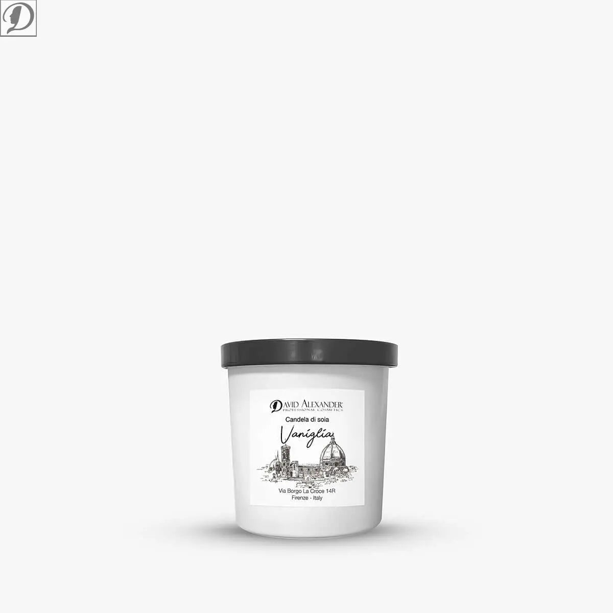 CANDELA IN CERA DI SOIA ALLA VANIGLIA - david alexander skin lab