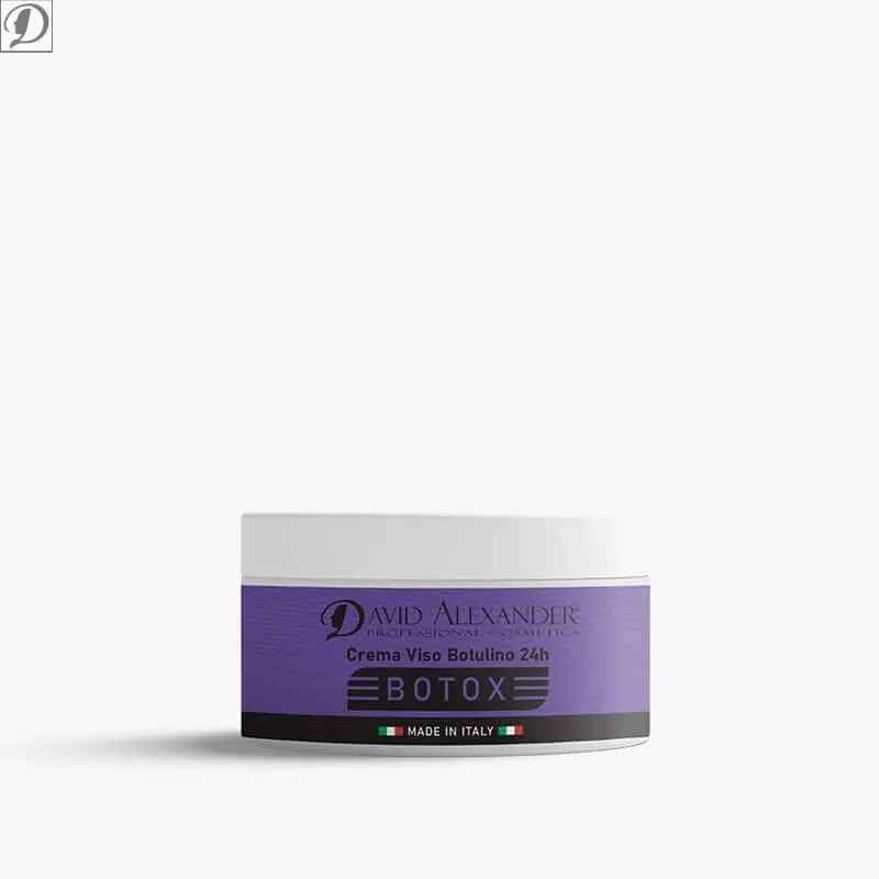 Crema Viso Botulino Vegetale 24H – Idratante e Protettiva con Ceramidi e Vitamine - David Alexander Professional Cosmetics