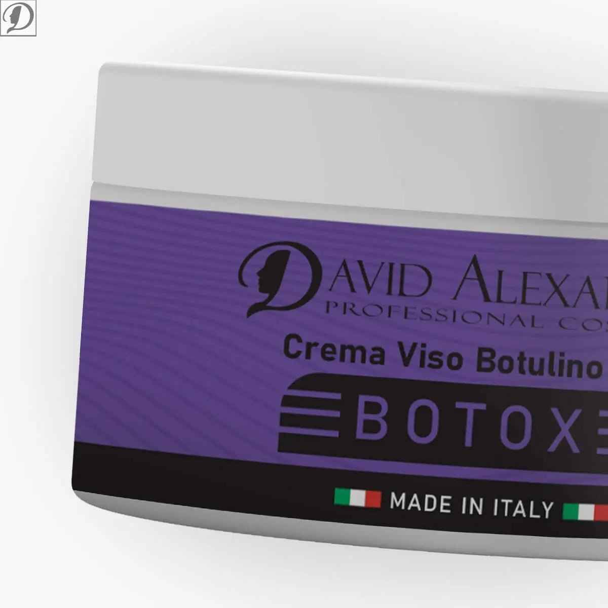 Crema Viso Botulino Vegetale 24H – Idratante e Protettiva con Ceramidi e Vitamine - David Alexander Professional Cosmetics