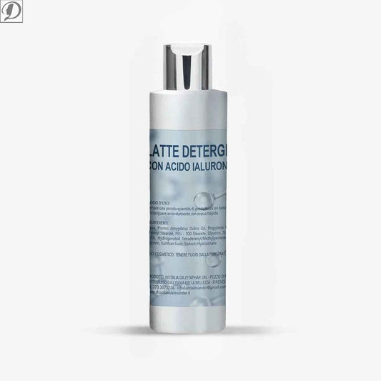 Latte Detergente all’Acido Ialuronico a Tre Pesi Molecolari – Idratazione Profonda e Pulizia Delicata - David Alexander Professional Cosmetics