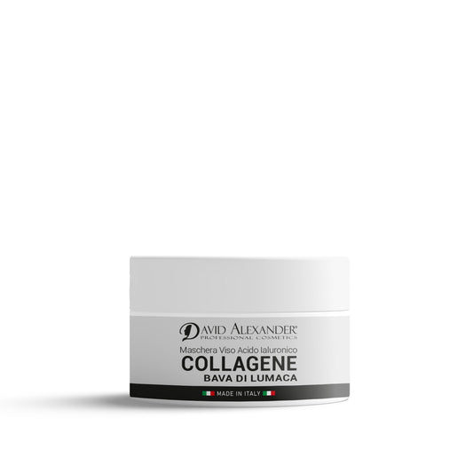 Maschera al collagene bava di lumaca e acido ialuronico - david alexander skin lab