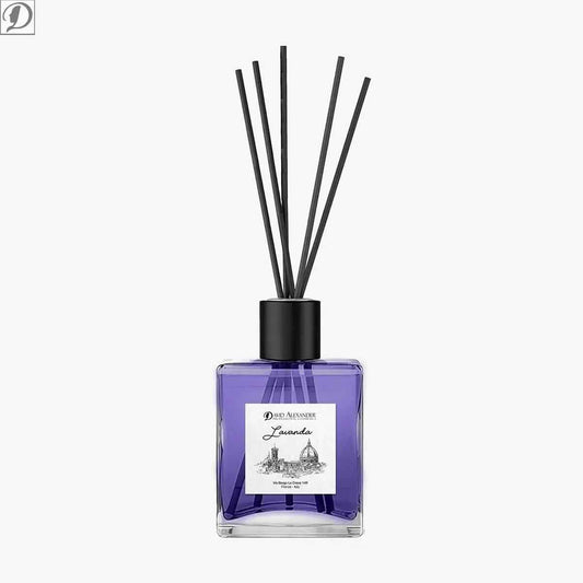 Profumatore per Ambiente alla Lavanda – Floreale, Rilassante e Artigianale con Bastoncini in Bambù