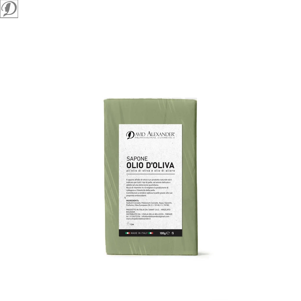 SAPONE ALL'OLIO DI OLIVA - david alexander skin lab