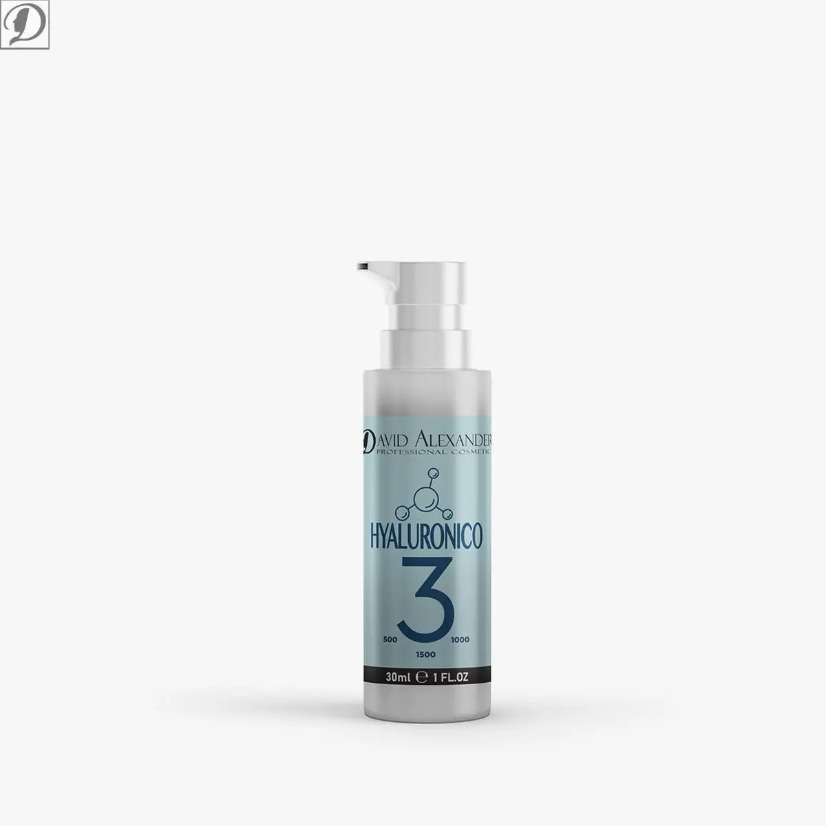 Siero Acido Ialuronico 3 Pesi Molecolari 30 ml – Idratazione Profonda e Antiage - David Alexander Professional Cosmetics