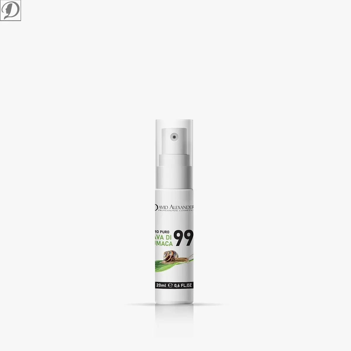 Siero alla Bava di Lumaca 99% Pura 20ml | Pelle Grassa e Acneica - David Alexander Professional Cosmetics