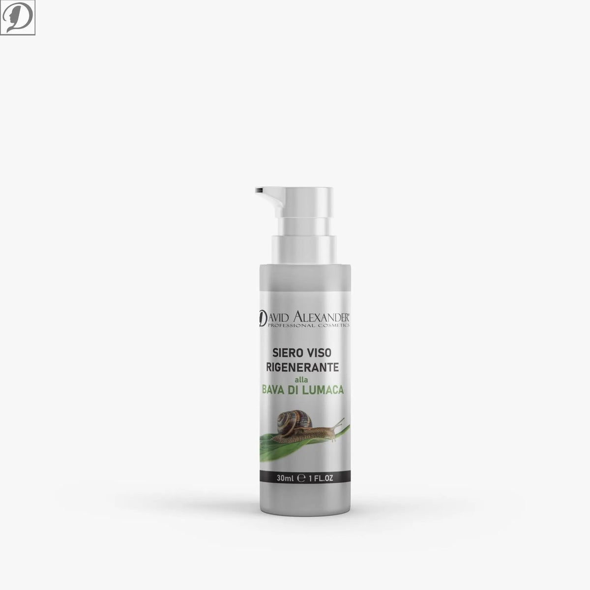 Siero Viso Rigenerante alla Bava di Lumaca – Azione Idratante e Anti-Imperfezioni - David Alexander Professional Cosmetics